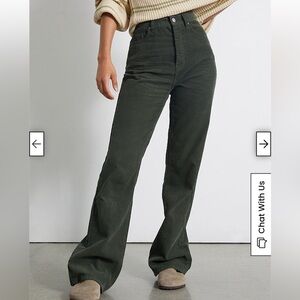 PACSUN Geeen Corduroy High Waisted Bootcut Jeans